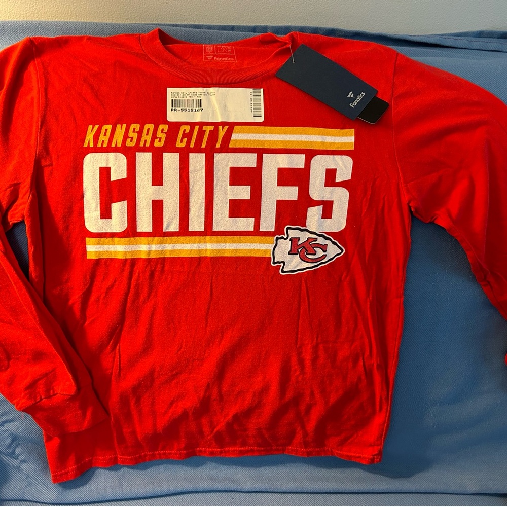 Fanatics Kansas City Chiefs Youth Long Sleeve T-shirt